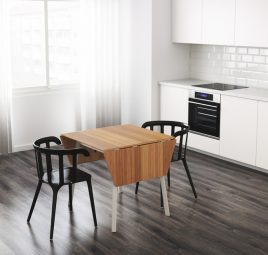 4 mẫu bàn ăn “nhỏ nhưng có võ” cho nhà chật